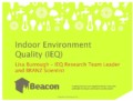Icon of Indoor environment quality (Beacon presentation slides)